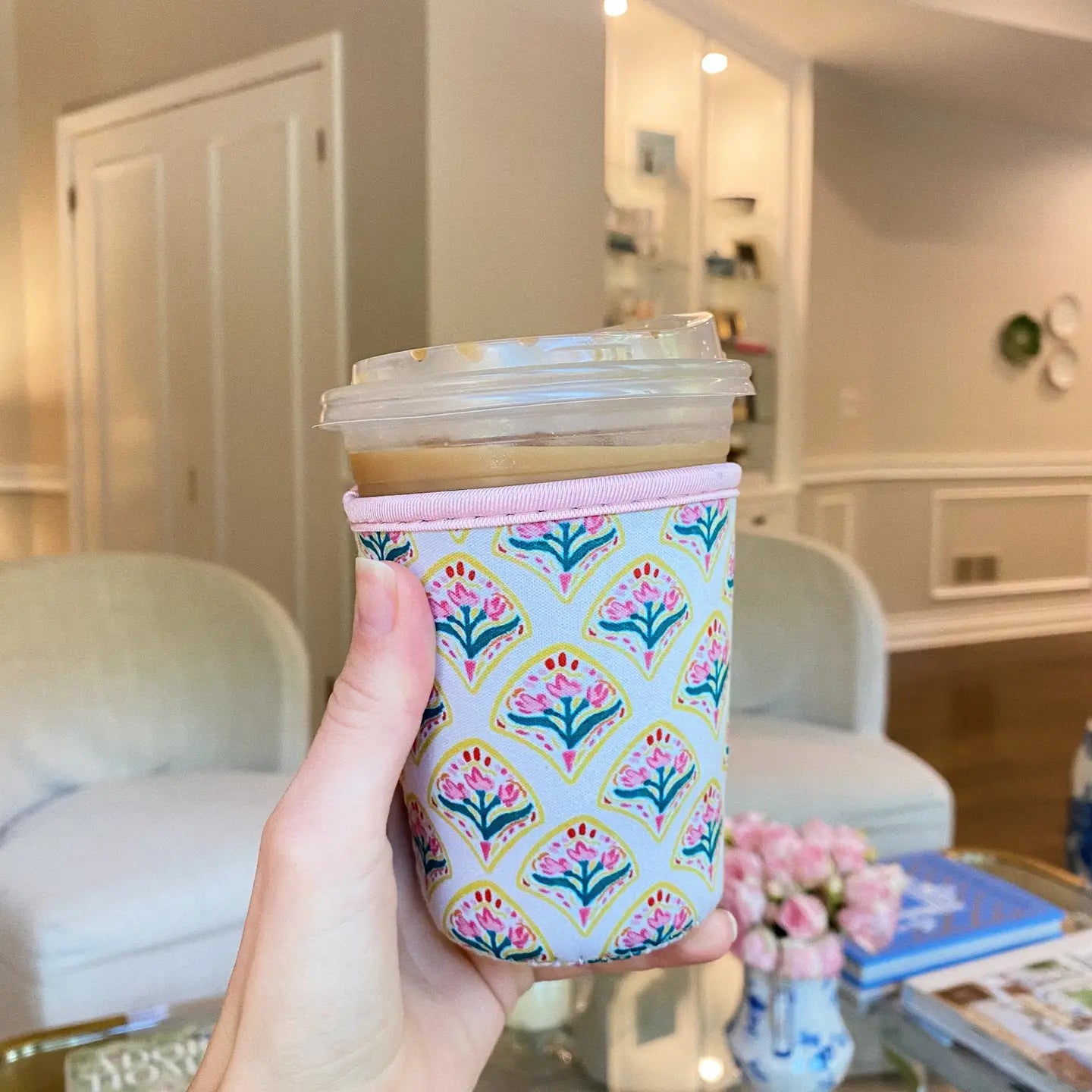 Flower Coffee Sleeve