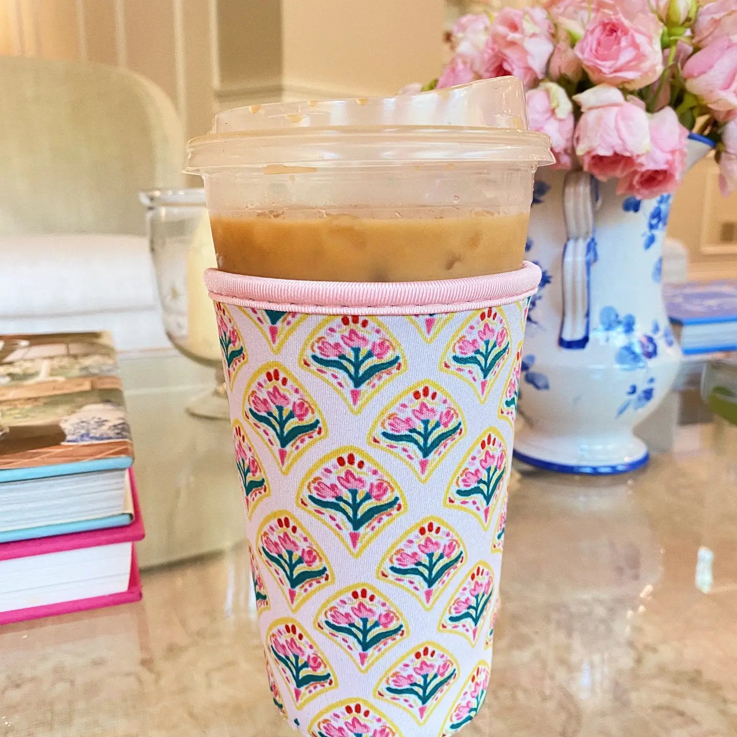Flower Coffee Sleeve