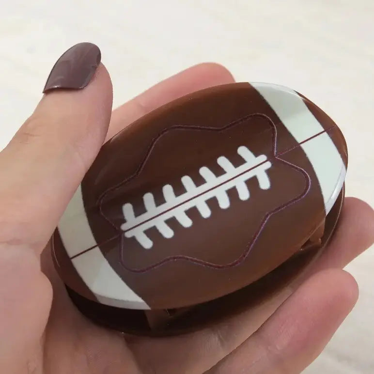 Football Hair Clip