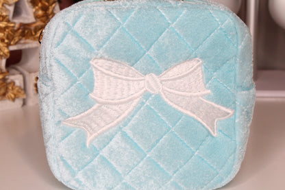 Bow Mini - Blue Velvet